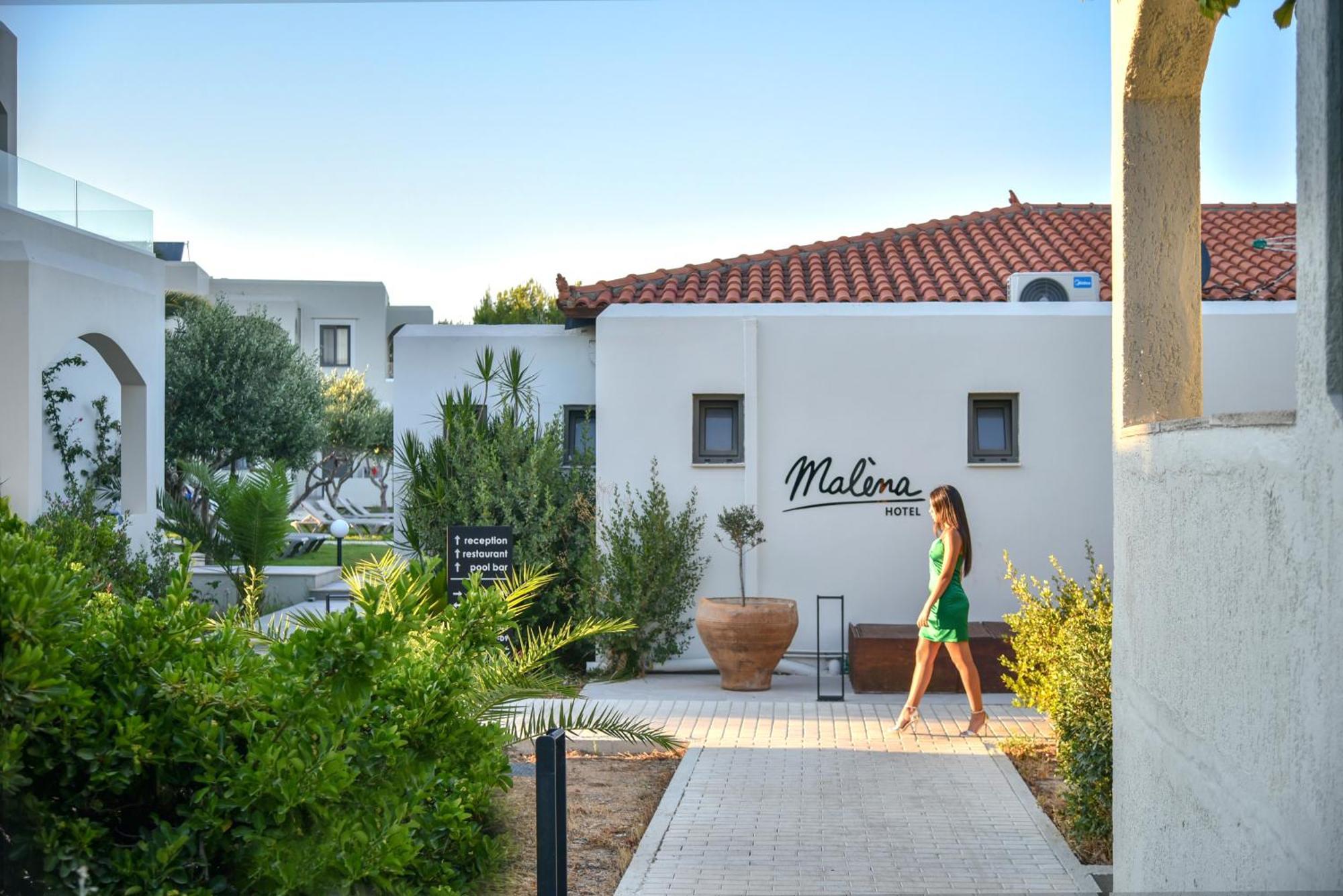 Malena Hotel & Suites - Adults Only By Omilos Hotels Amoudara  Bagian luar foto
